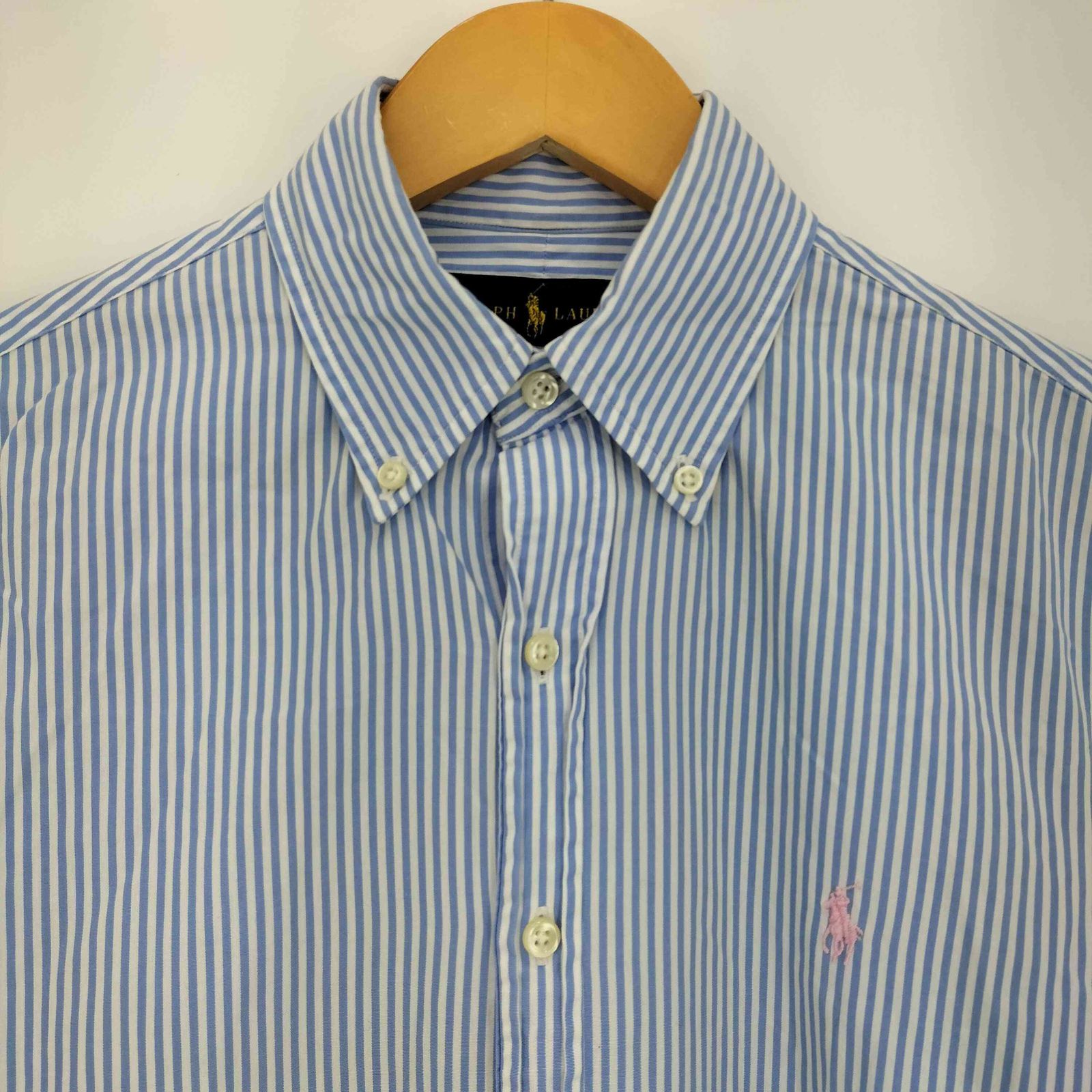 ラルフローレン RALPH LAUREN 現行タグ CLASSIC FIT ストライプ ポニー