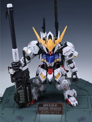 MGSD ガンダムバルバトス改造用 ディテールアップ ハイクオリティーステンレスパーツ 水転写式デカール付き m