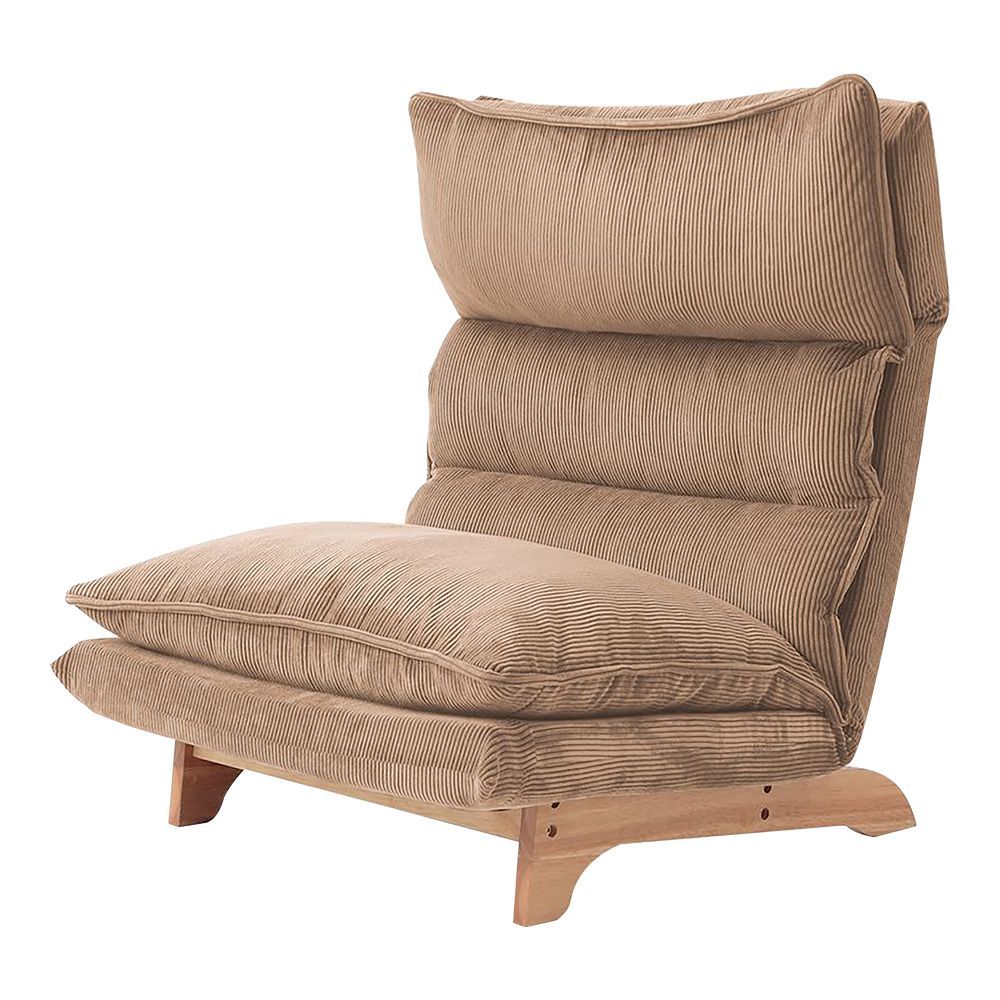 脚付きリクライニングローソファ 1人掛け【Cowser-カウザー-】 SH-07