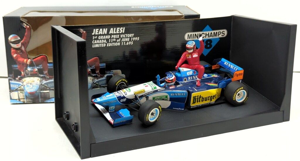 Paul sModelArt 1 JEAN ALESI st Grand Prix Victory Canada 11 th of june 1995