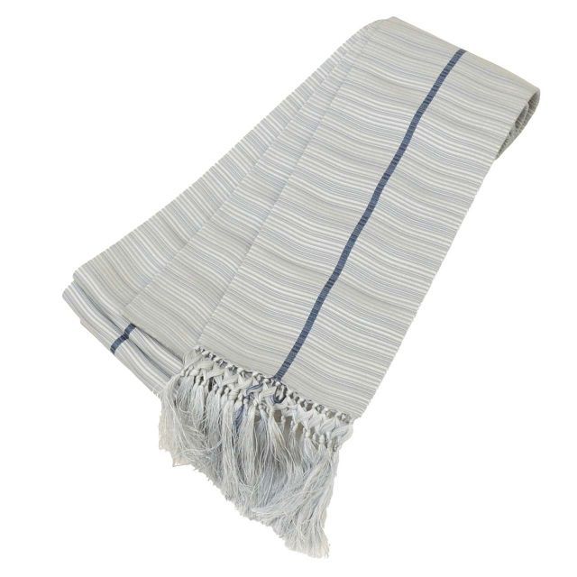 男性 帯 メンズ 角帯 正絹 絹 本場筑前博多織 博多帯 証紙あり 特品 全通柄 縞 未仕立て 着用 着物 セミフォーマル 浴衣 紋付袴 紬 小紋 SILK シルク kimono リユース kkb 4279 b