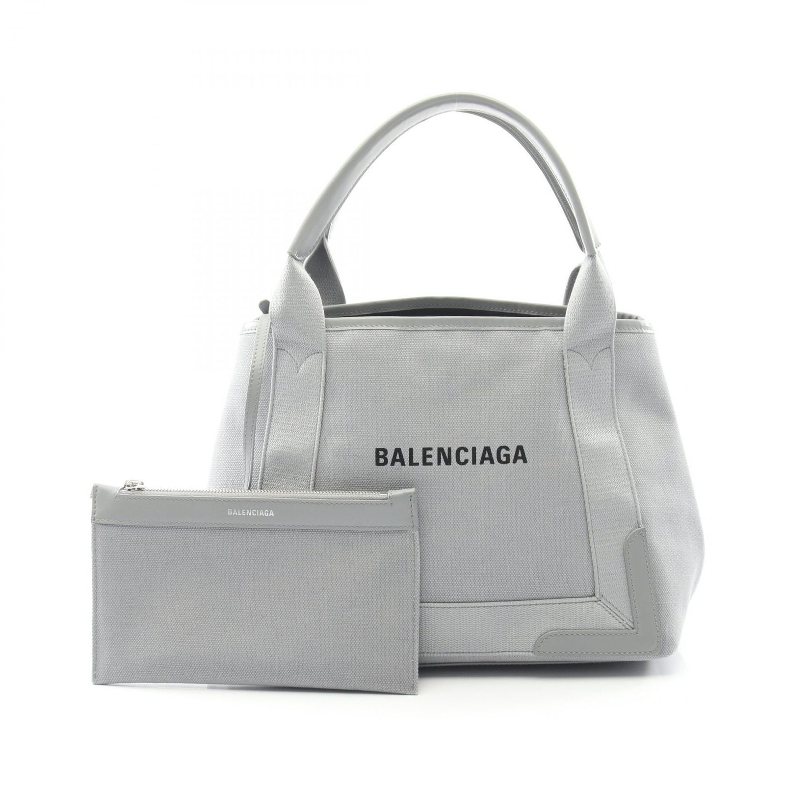 BALENCIAGA バレンシアガ NAVY CABAS S ネイビーカバ トートバッグ