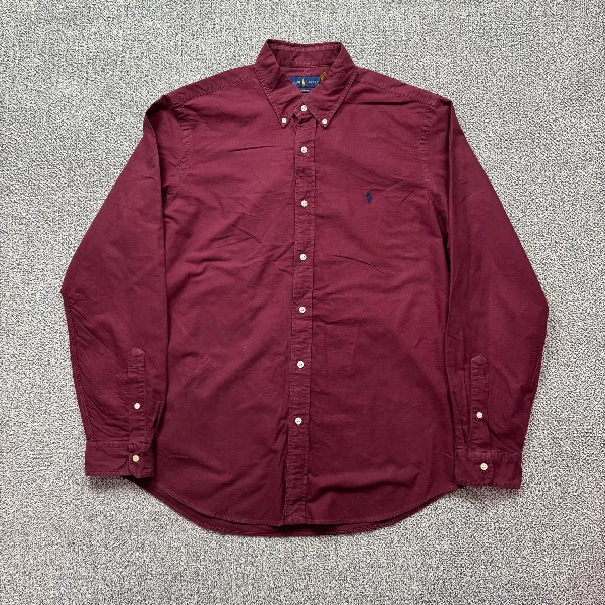 ポロ ラルフローレン バーガンディ ポニー シャツ