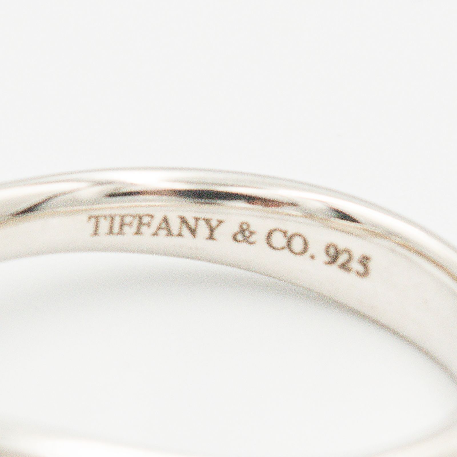 ティファニー ビーン リング シルバー 8~9号 ポーチ付き - メルカリ