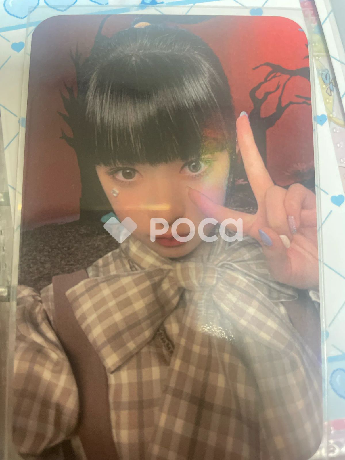 Billlie ハルナ SNOWY NIGHT ホログラム トレカ & 缶ケース セット