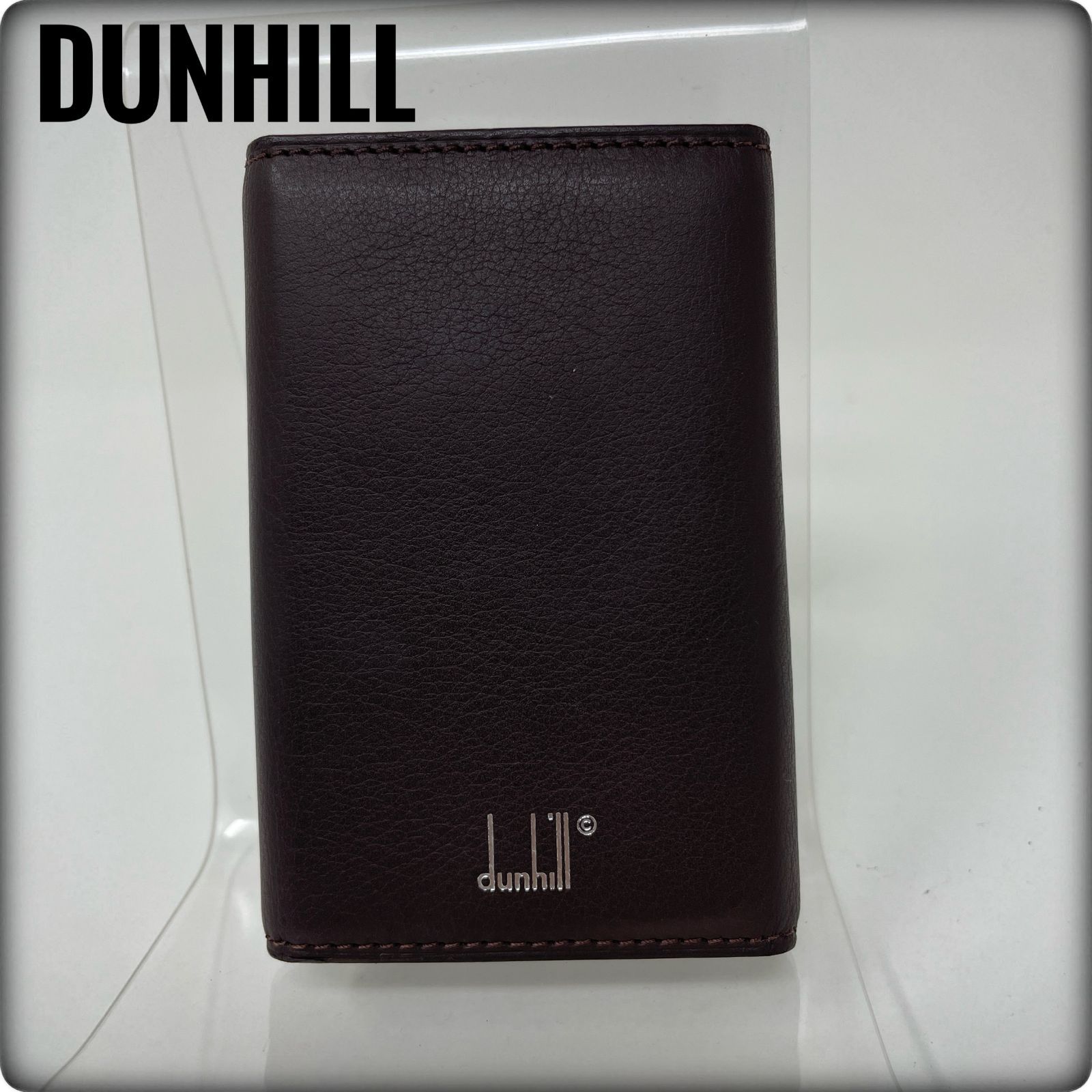 ダンヒル dunhillレザー 6連キーケース ブラウン WS 5000 B