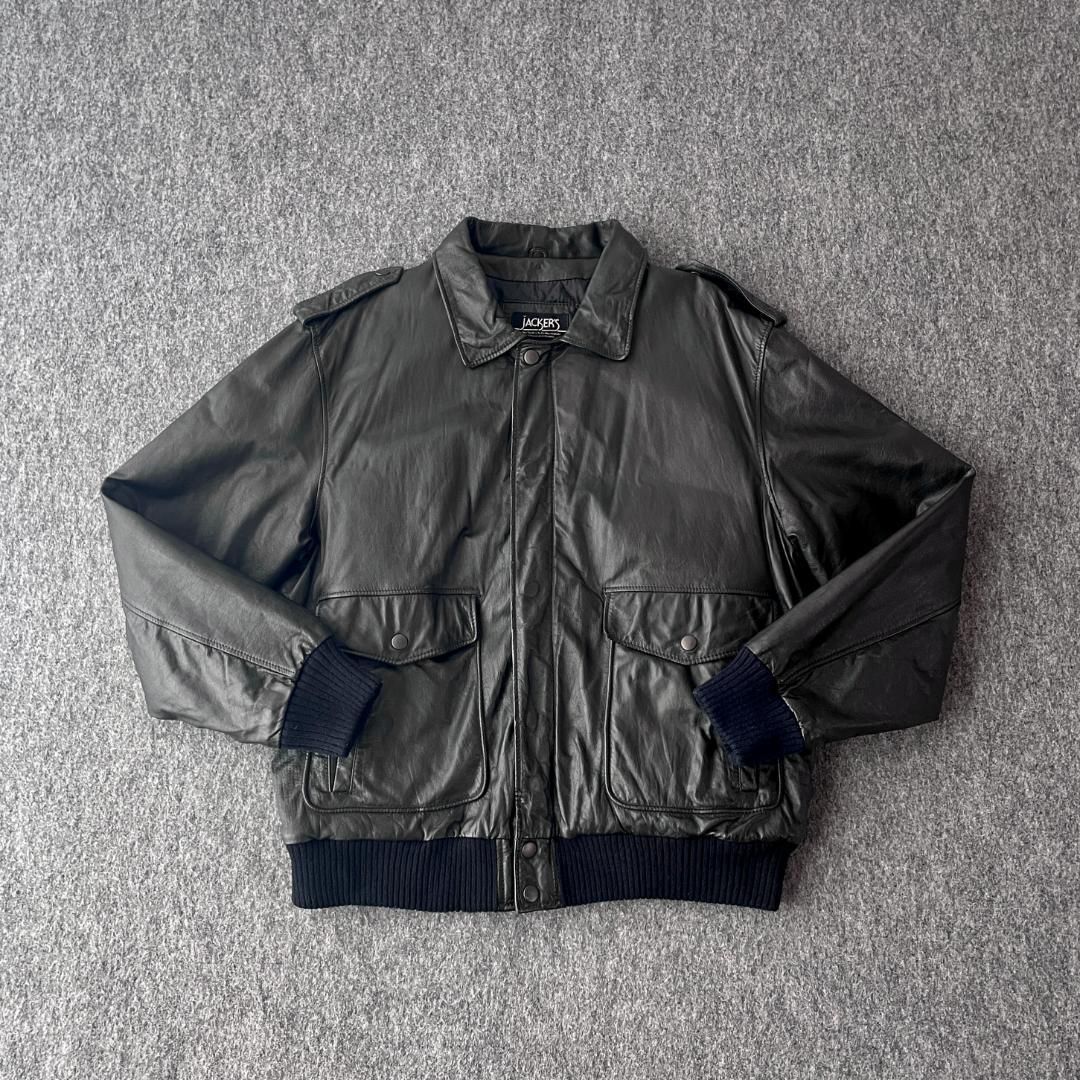 デザインジャケット リアルレザー エポレット JACKER S