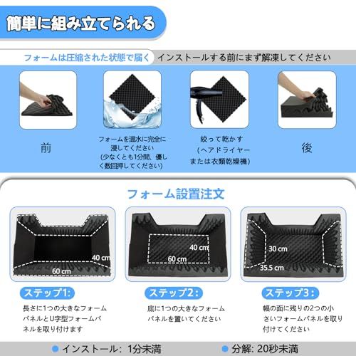  迅速に発送 TroyStudio 防音ベッドテント 60 x 40 cm 吸音材遮光ドーム ポータブルエアコン草案ブロッカー 快眠ドーム 防音スリーピングカバー 夜勤者 敏感な睡眠者 いびきパートナー向け 004 e 300 その他 キッチン 食器