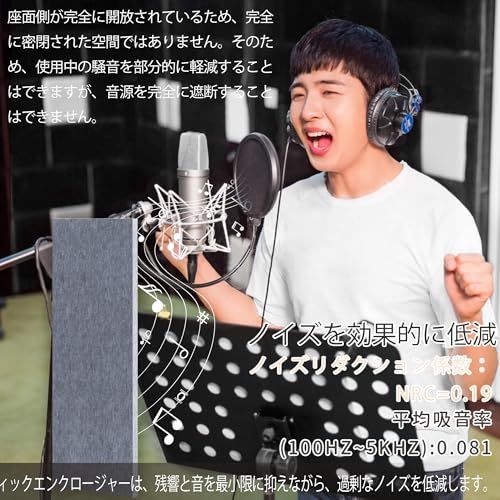  迅速に発送 簡易防音室 レコーディングスタジオ 騒音を減らす銀灰色 黄色 吸音材 吸音研究所 外国語の発音練習 仕事 勉強部屋 984 d 3139 その他 キッチン 食器