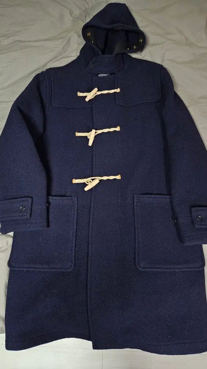 グローバーオール オリジナル モンティ ダッフルコート L ネイビー セーター ハイネック