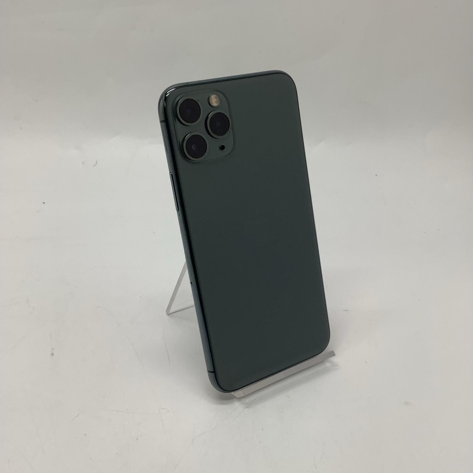 全額返金保証】【最速発送】 iPhone 11 Pro 64GB ミッドナイトグリーン 