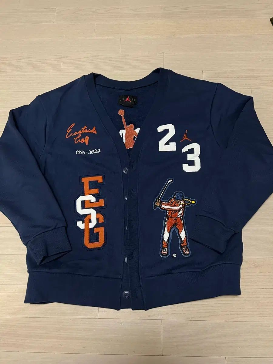 ナイキ ジョーダン イーストサイド ゴルフ カーディガン ネイビー XL