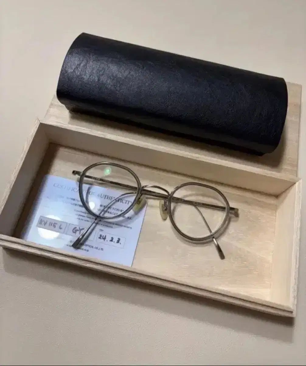 金子眼鏡 EV 115 L ヴィンテージ ラウンド メガネ