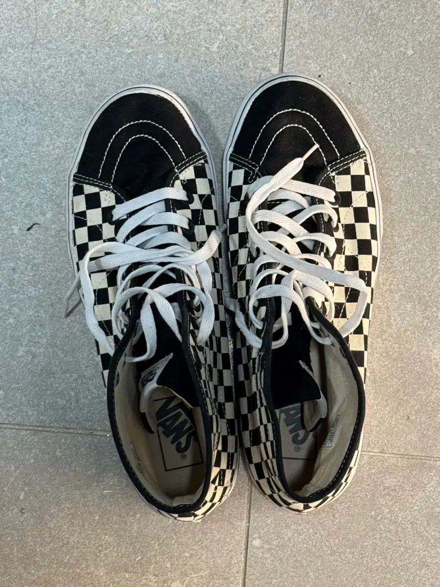VANS チェッカーボード ハイトップ