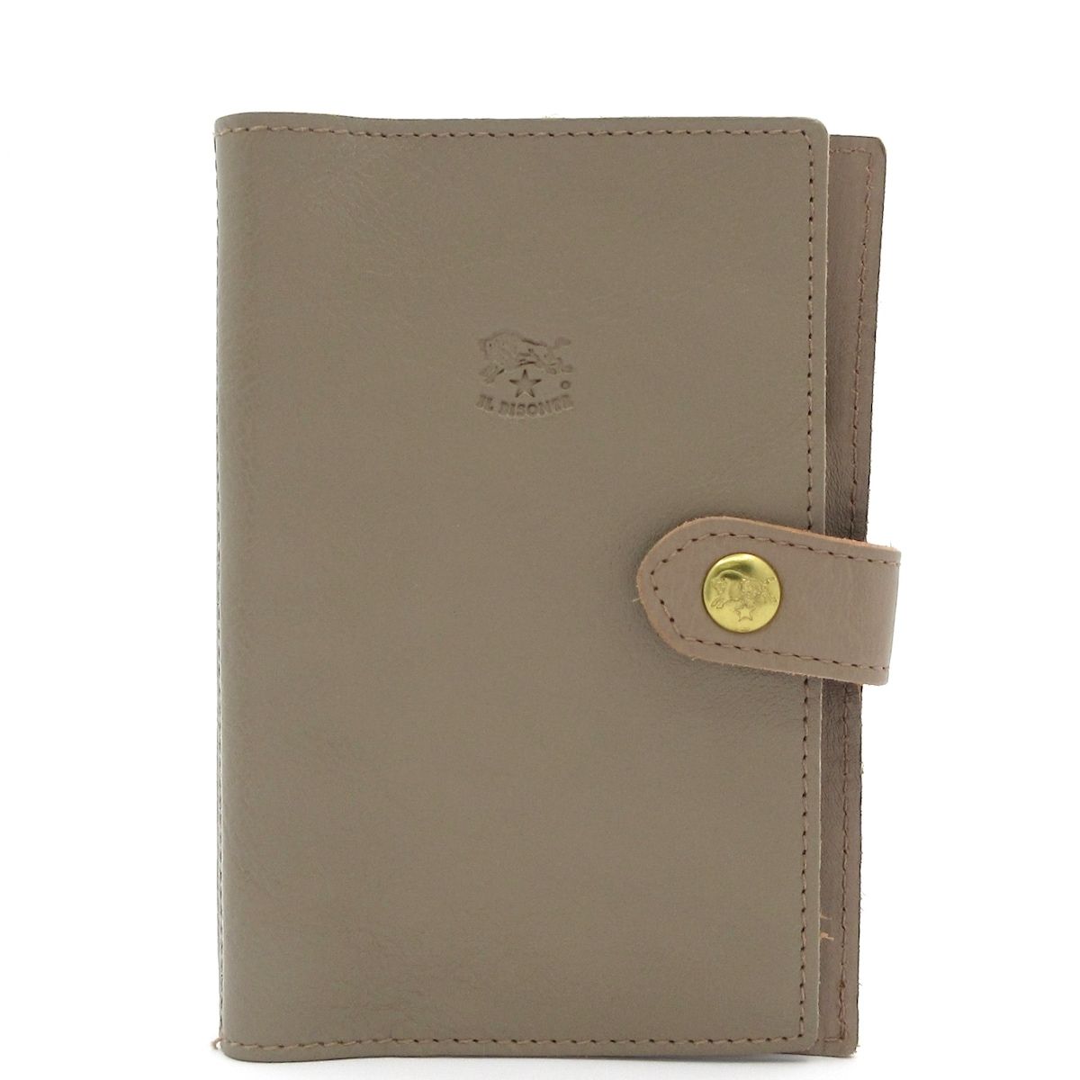 IL BISONTE イルビゾンテ 手帳 ベージュ レザー