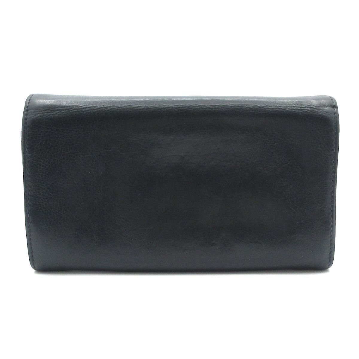 GUCCI グッチ 長財布 0350416 黒 がま口 レザー