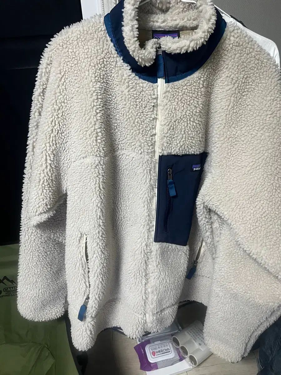 パタゴニア レトロX フリース ジャケット アイボリー