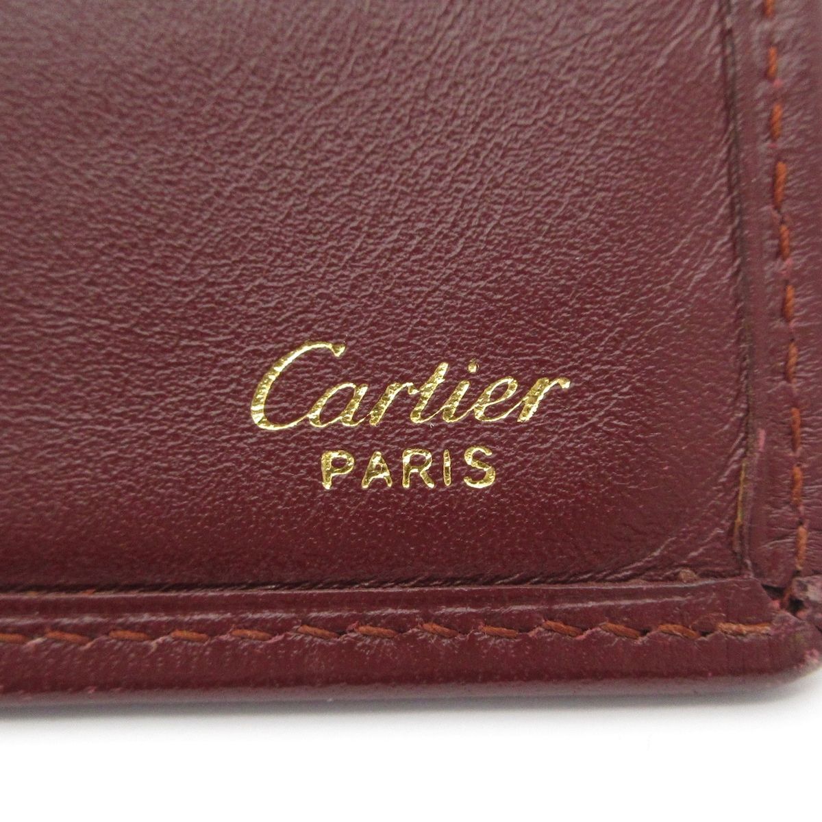 Cartier(カルティエ) 札入れ マストライン ボルドー レザー - メルカリ
