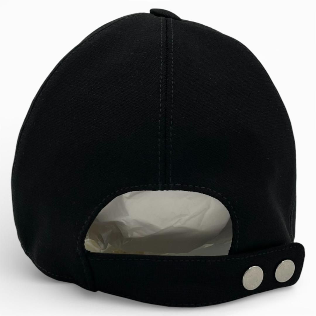 新品未使用】エルメス HERMES 帽子 キャップ セリエボタン ブラック