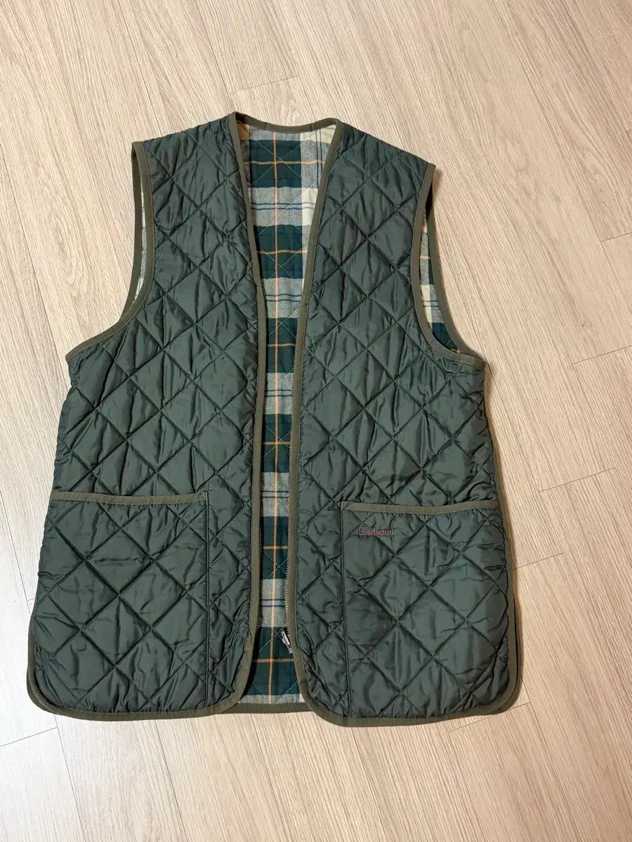 Barbour バブアー キルティング ライナー ベスト オリーブ 95 100
