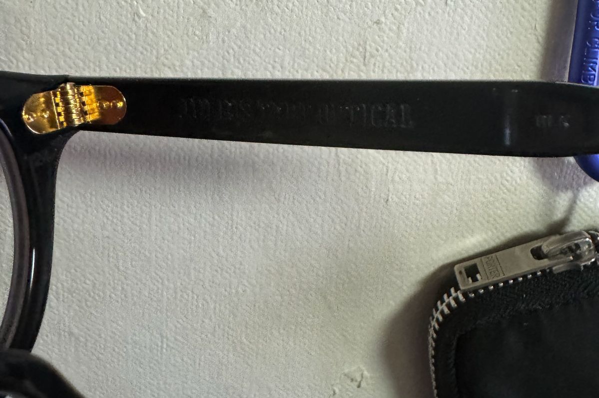 JULIUS TART OPTICAL AR ブラック GOLD EDITION 48ㅁ24