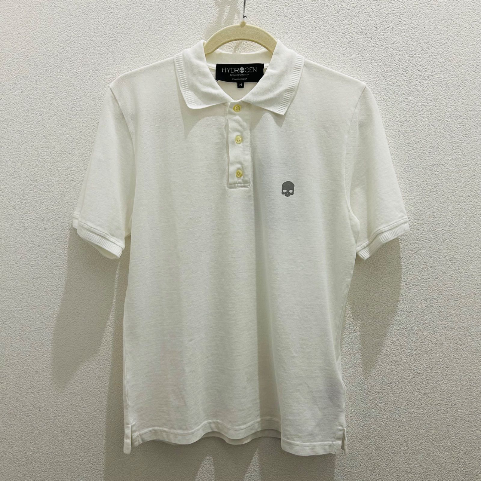 40%OFF】HYDROGEN ハイドロゲン GOLF メンズ スカル ポロシャツ REFLEX 