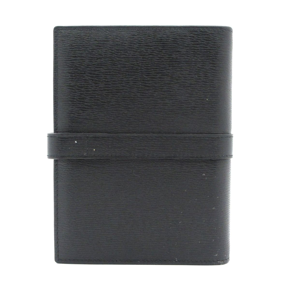 GUCCI グッチ 手帳 ジャッキー 黒 ゴールド レザー