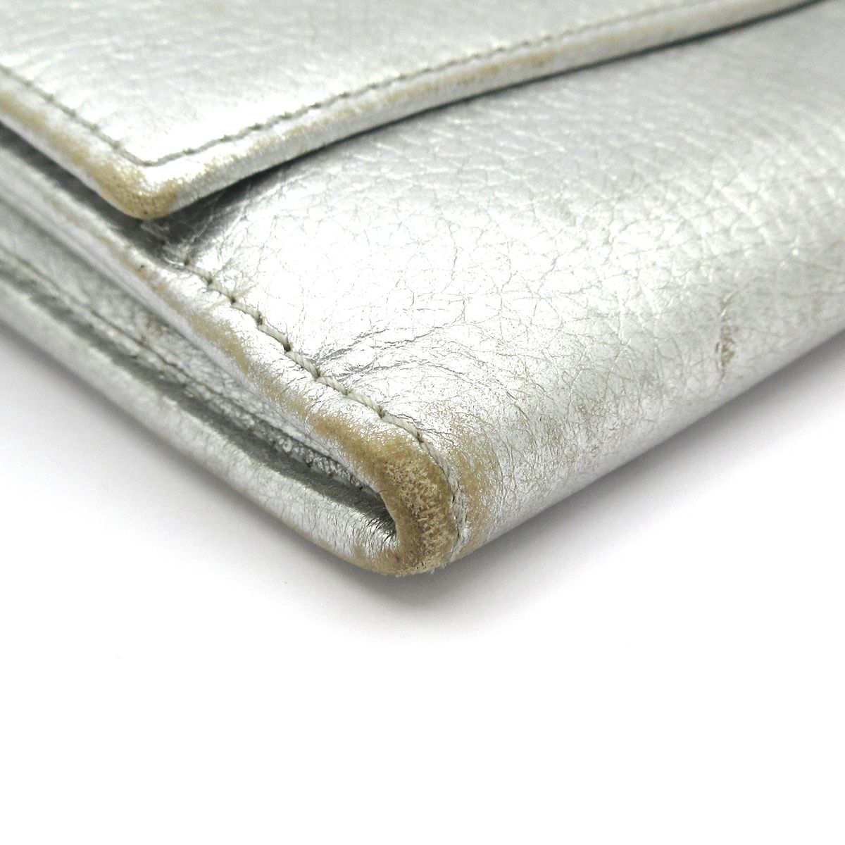 長財布 シルバー