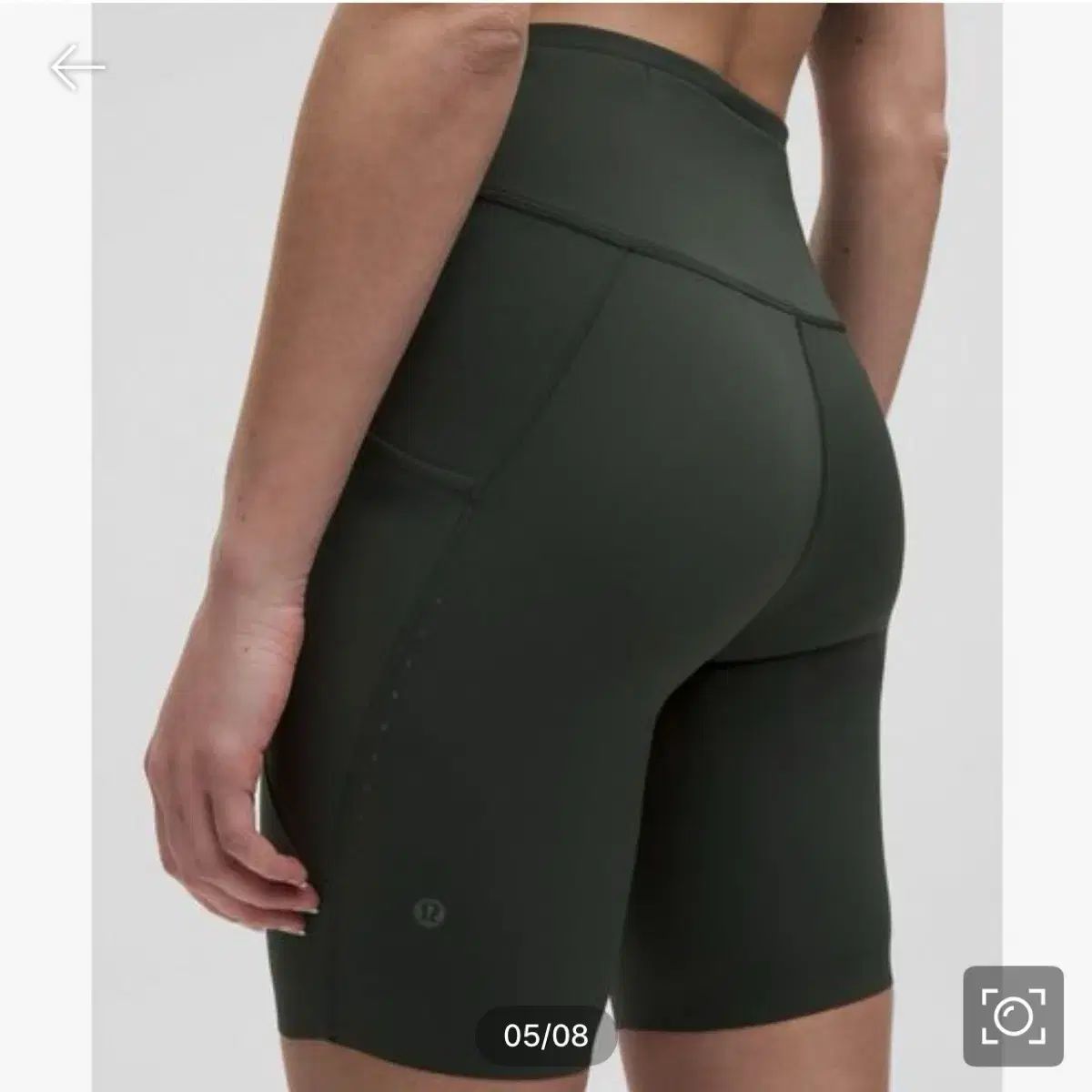 ルルレモン pt 1 The Past Ver アンド Free! HR ショーツ 8 グリーン