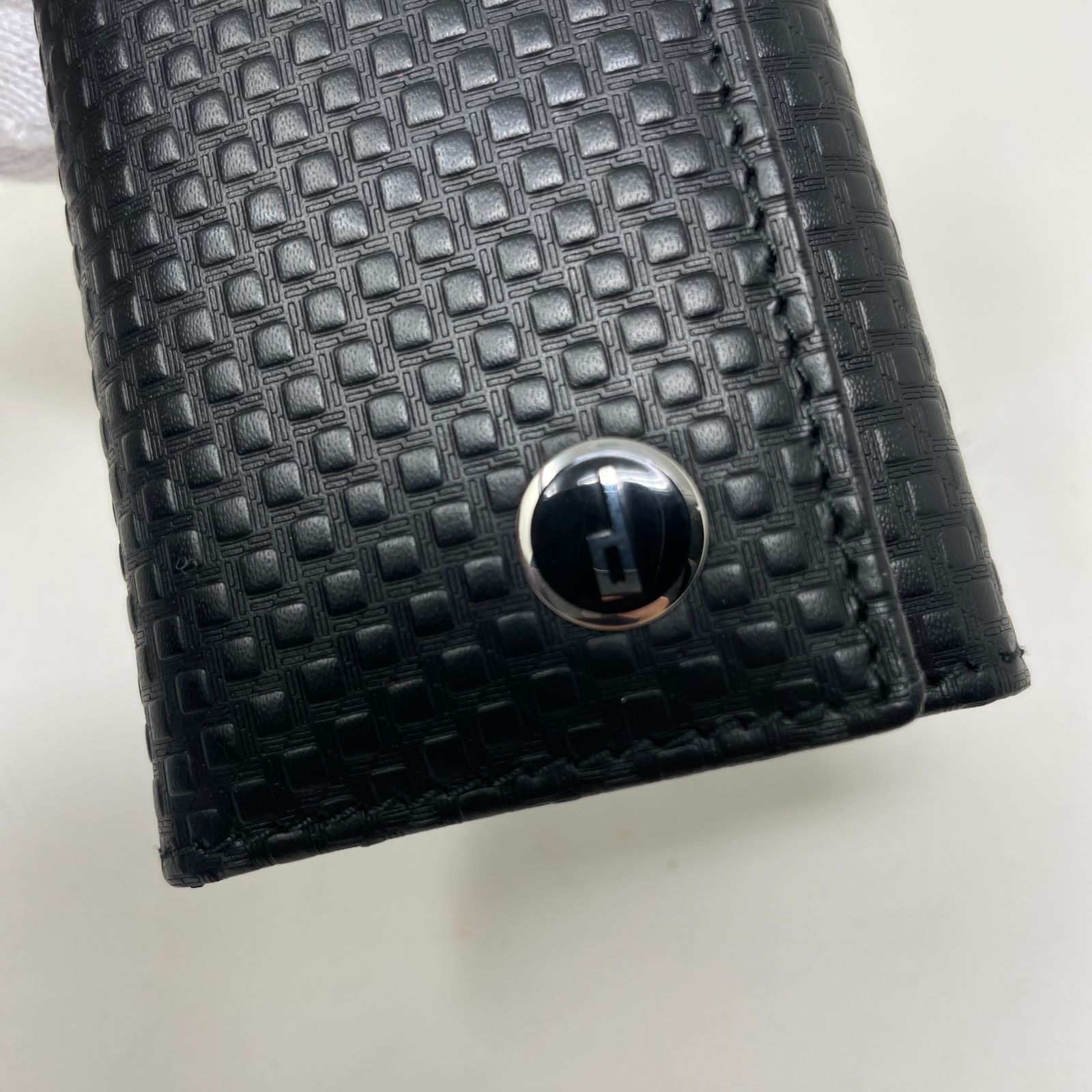 美品】ダンヒル dunhillレザー 6連キーフック キーリング キーケース