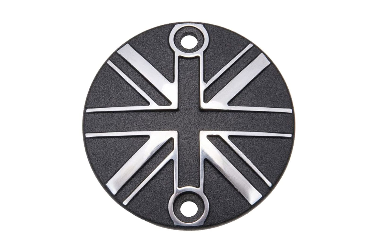 モートーン Motone クラッチバッジ ユニオンジャック ブラック ポリッシュ T 100 120 SpeedTwin 900 Scrambler MMU 031