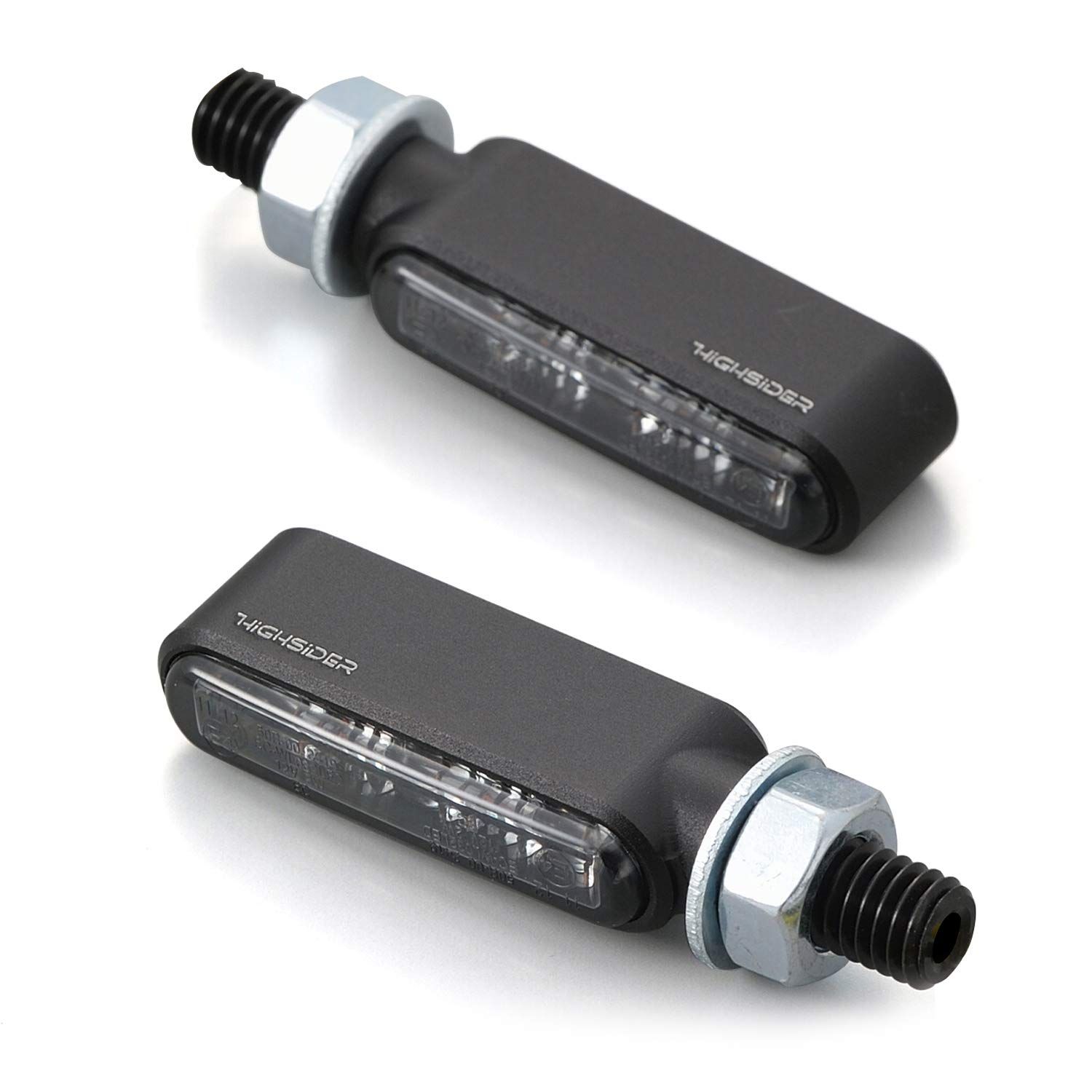 デイトナ Daytona ハイサイダー バイク用 LED ウインカー ブラストブラック ブロンクス 15365