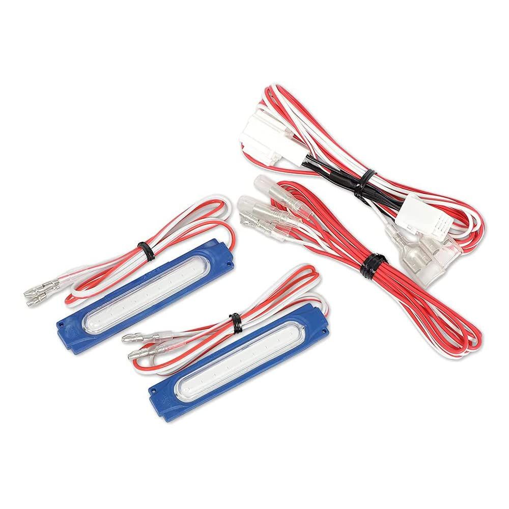 YOURS(ユアーズ). タフト 専用 LED フットランプ キット 【ブルー】 専用設計 簡単取付 TAFT ダイハツ DAIHATSU y212-019 [5]-1 M