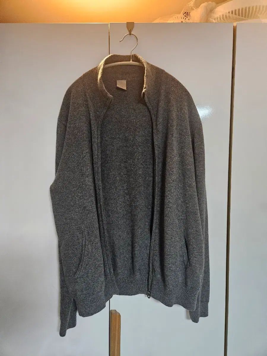 Bypac カシミア ニット ジップアップ カーディガン