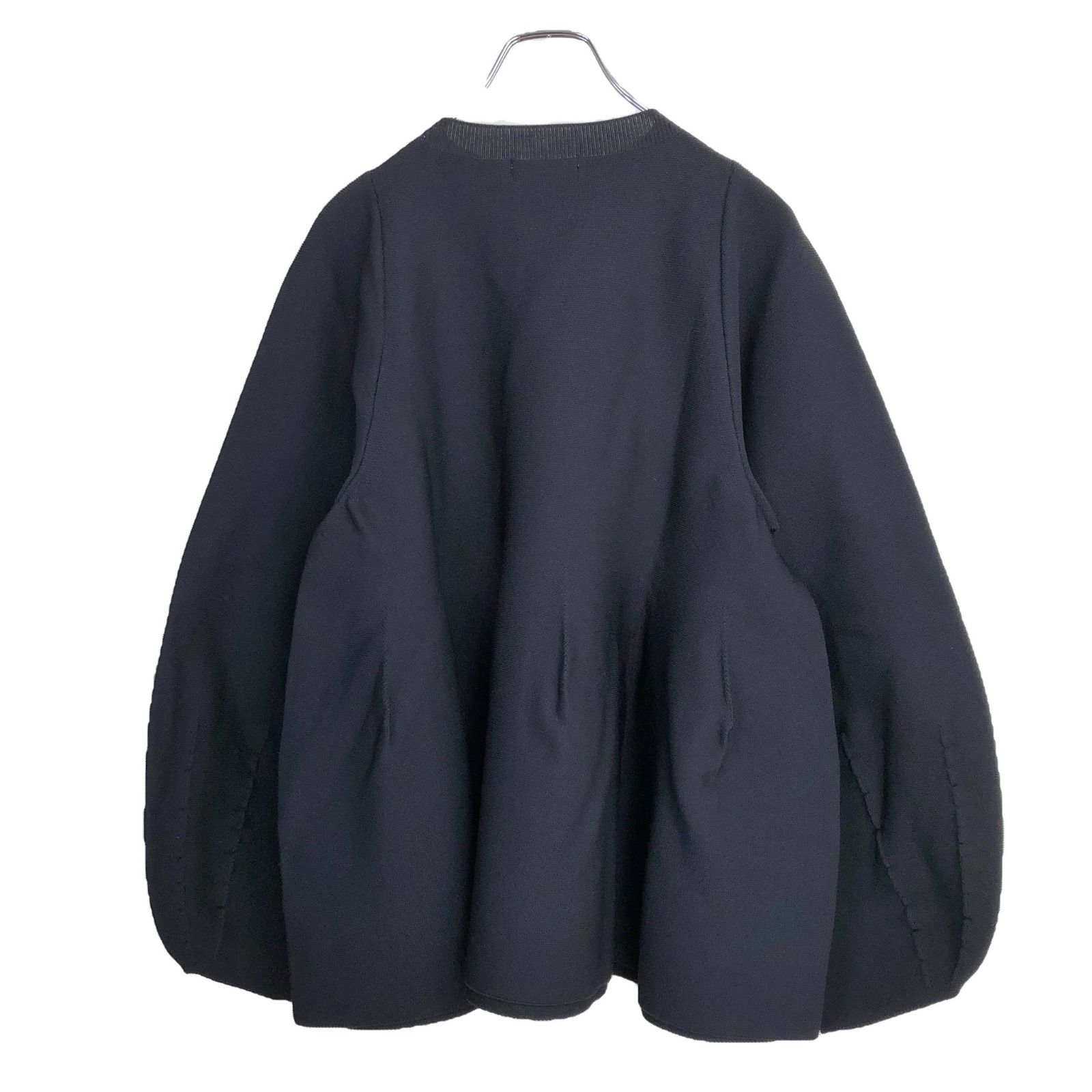 machatt ホールガーメントフォルムニット F ブラック／黒 マチャット