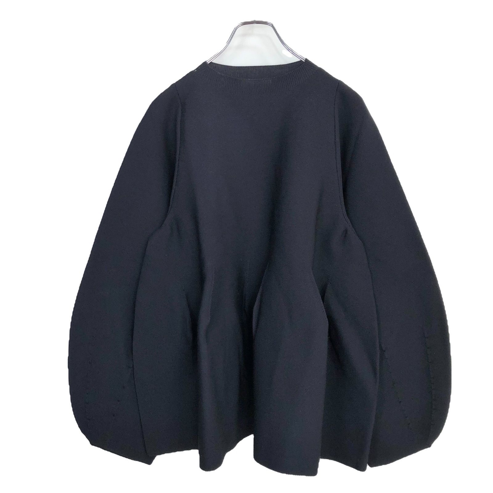 machatt マチャット　ホールガーメント　フォルムニット 美品】machattマチャット ホールガーメントフォルムニット黒