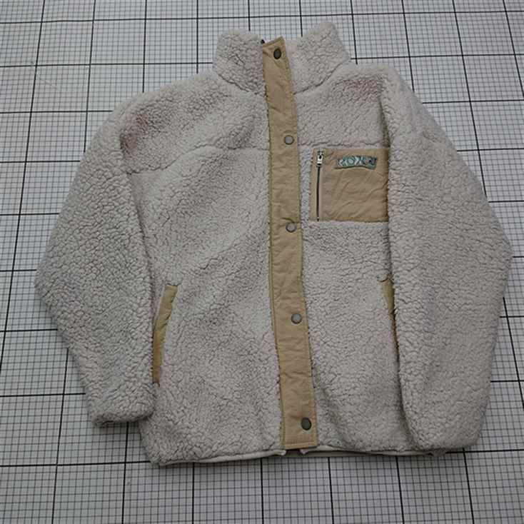 ◇ ⊇ ロキシー ROXY ボアフリースジャケット ベージュ系 レディース 