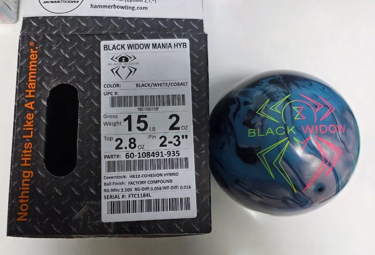 新品 ボール) HAMMER(ハンマー) black widow（ブラックウィドウ