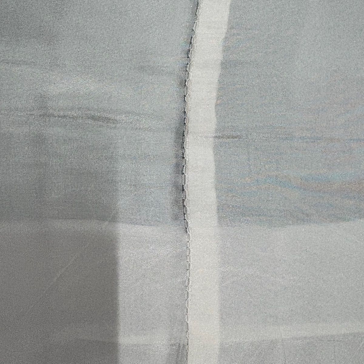  振袖 身丈165 cm 裄丈67 M 袷 扇 草花 金彩 染め分け 薄黄土色 正絹 名品 振袖 着物