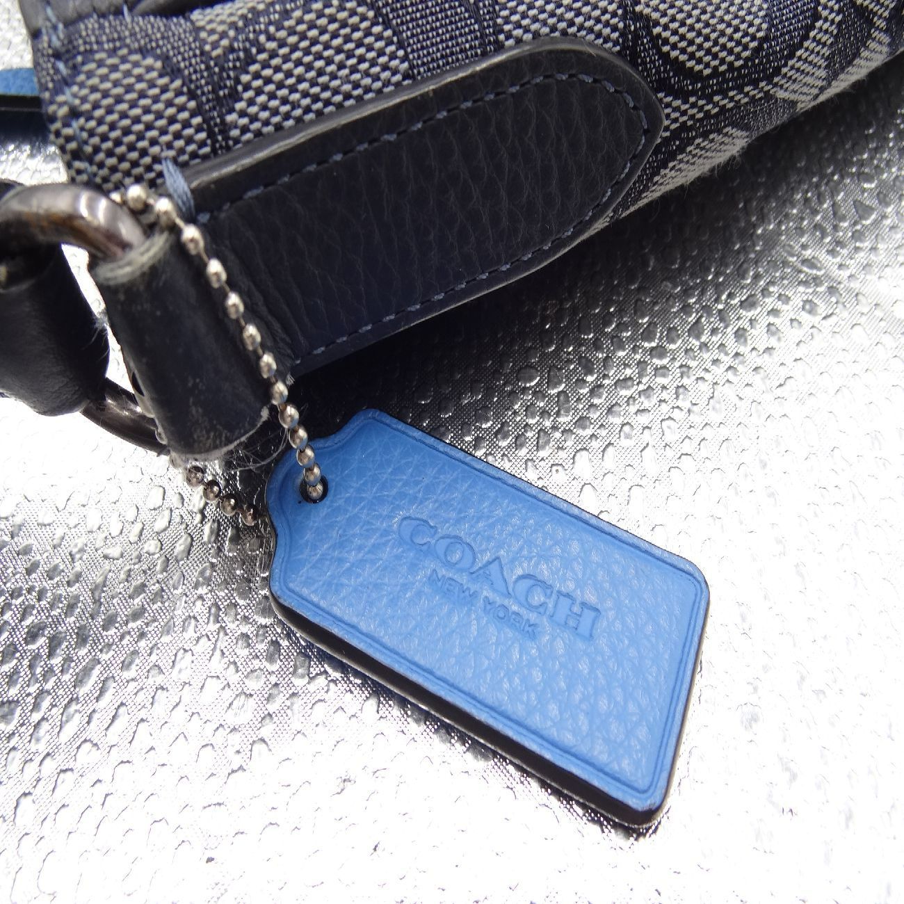 COACH コーチ トンプソン シグネチャー メッセンジャーバッグ メンズ