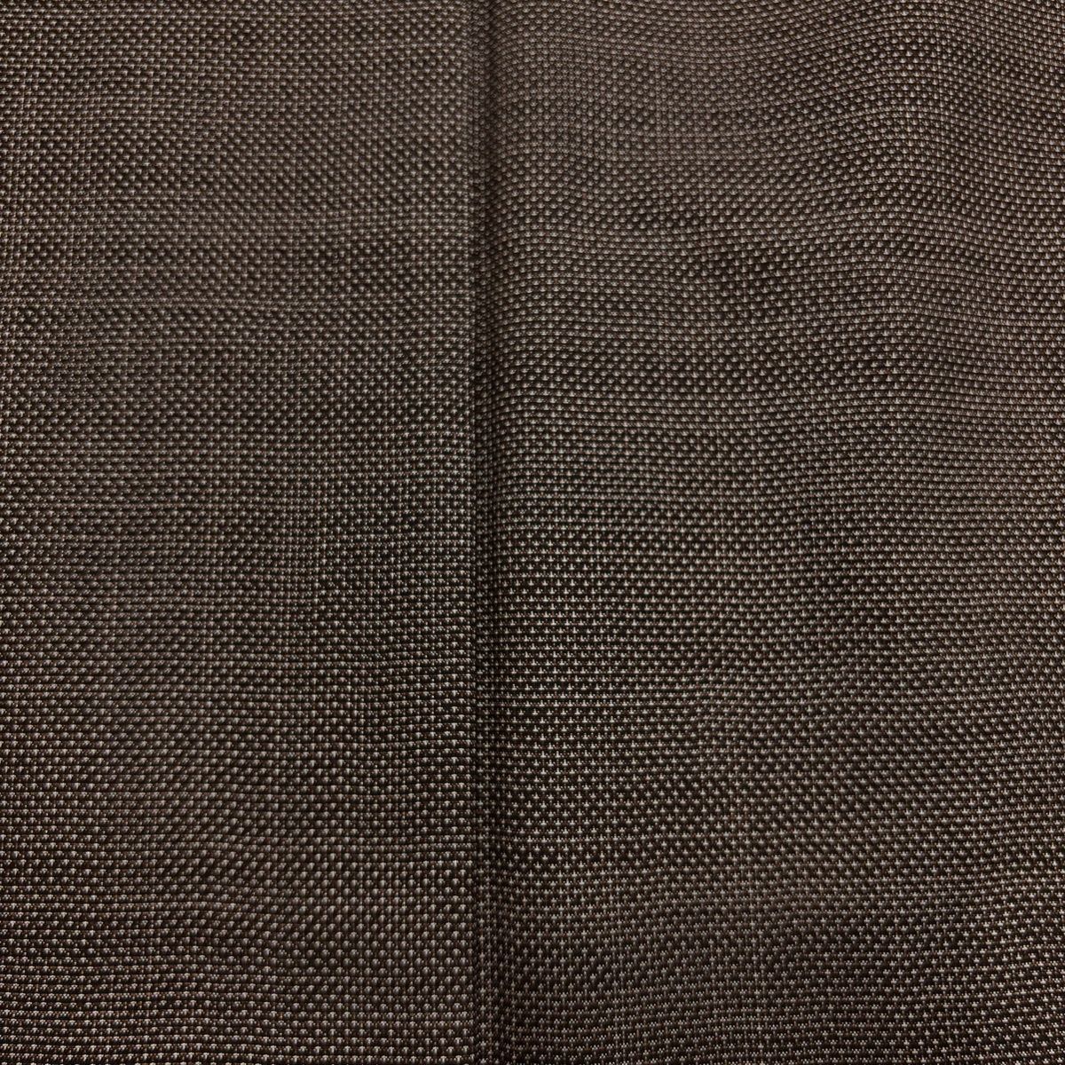  大島紬 身丈163 cm 裄丈66 M 袷 純泥染 証紙 焦茶色 正絹 名品 紬 着物