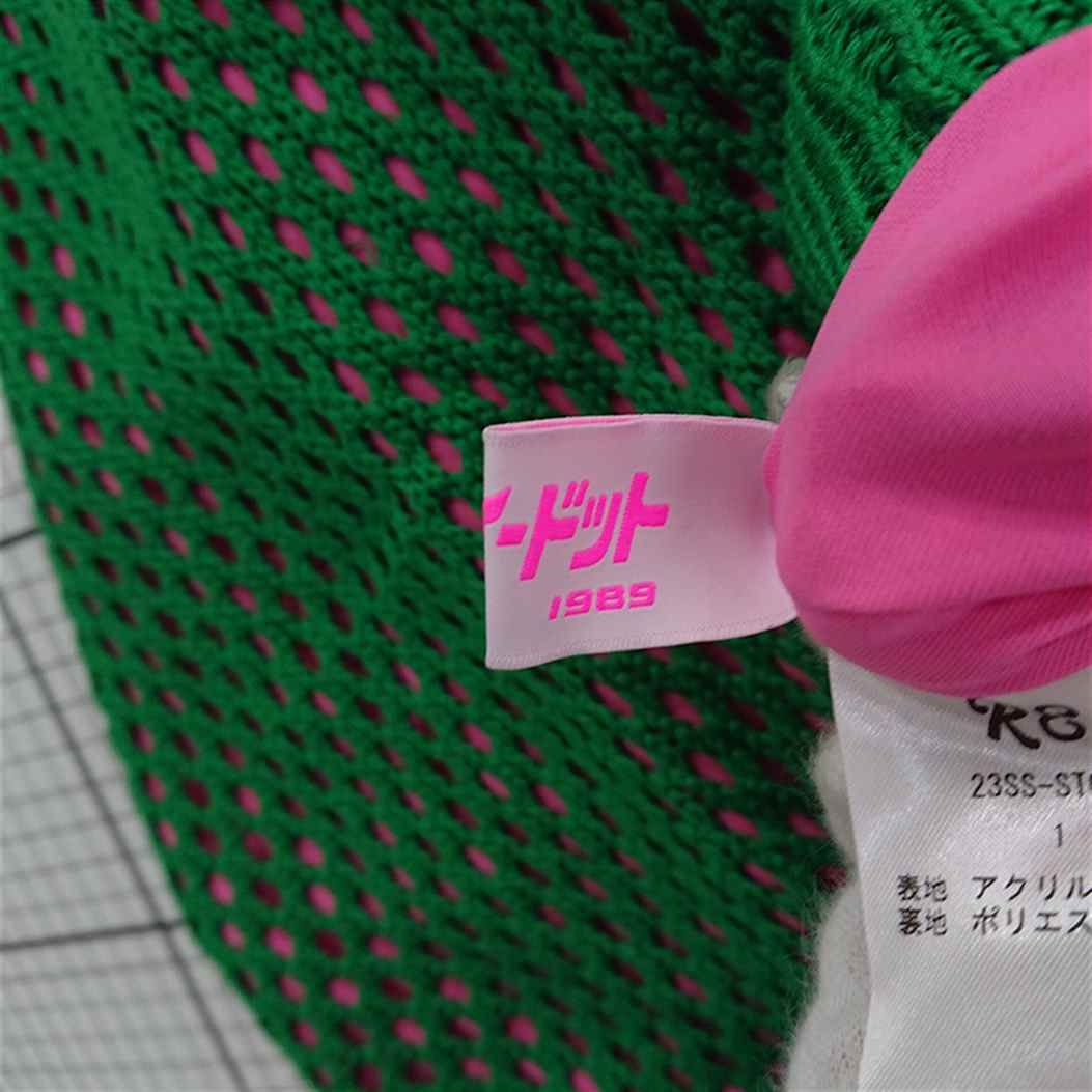 ◇ Θ アールイードット RE. 1989 仲里依紗 メッシュパンツ グリーン系