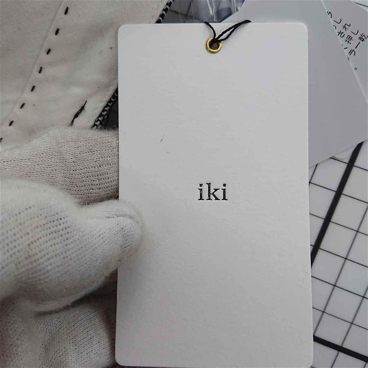 ◇ ⊇ イキ iki 31-01-PT-006-23-2 ワイドパンツ グレー系 レディース 