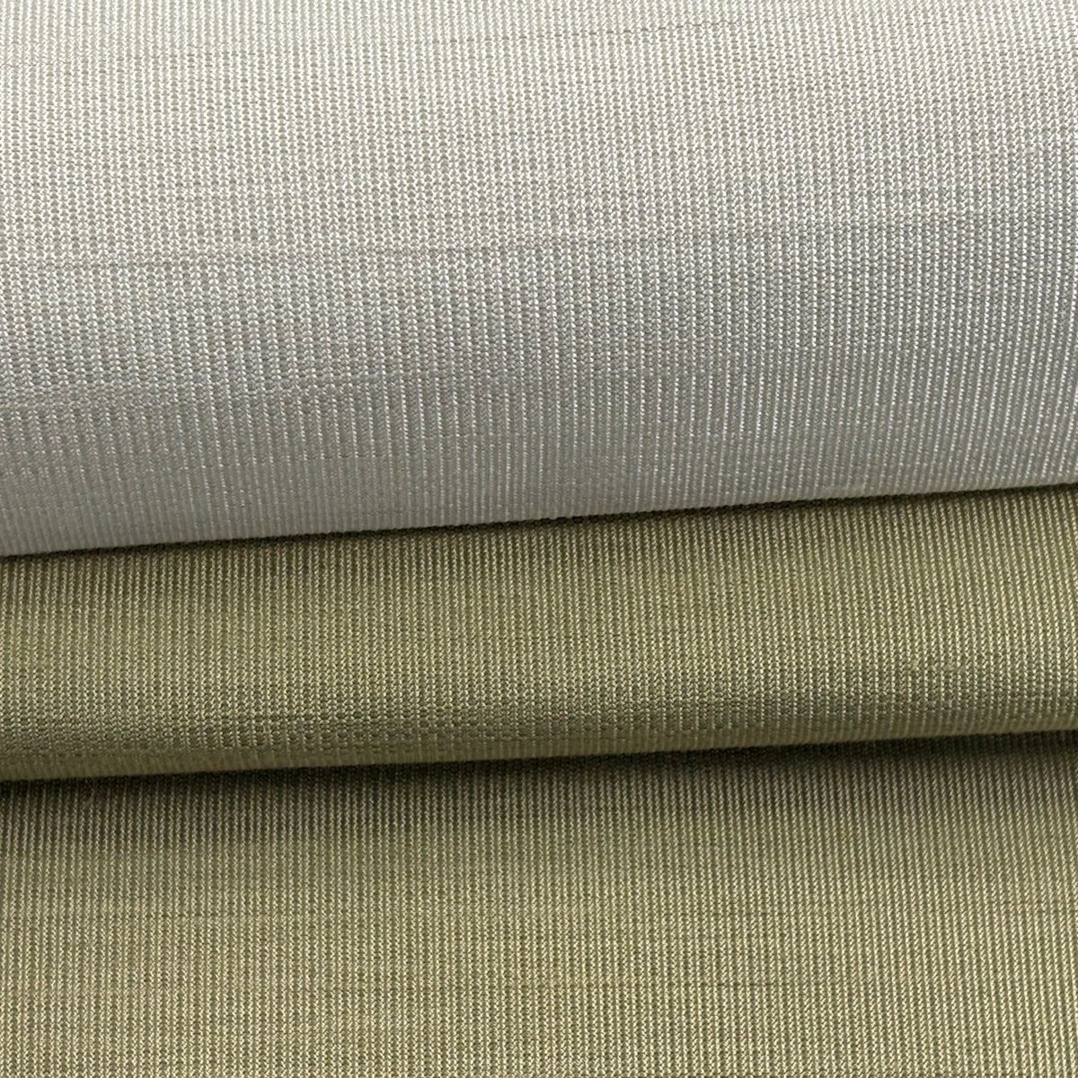  名古屋帯 秀品 八寸名古屋帯 松葉仕立て 幾何学 抹茶色 正絹 名古屋帯 帯