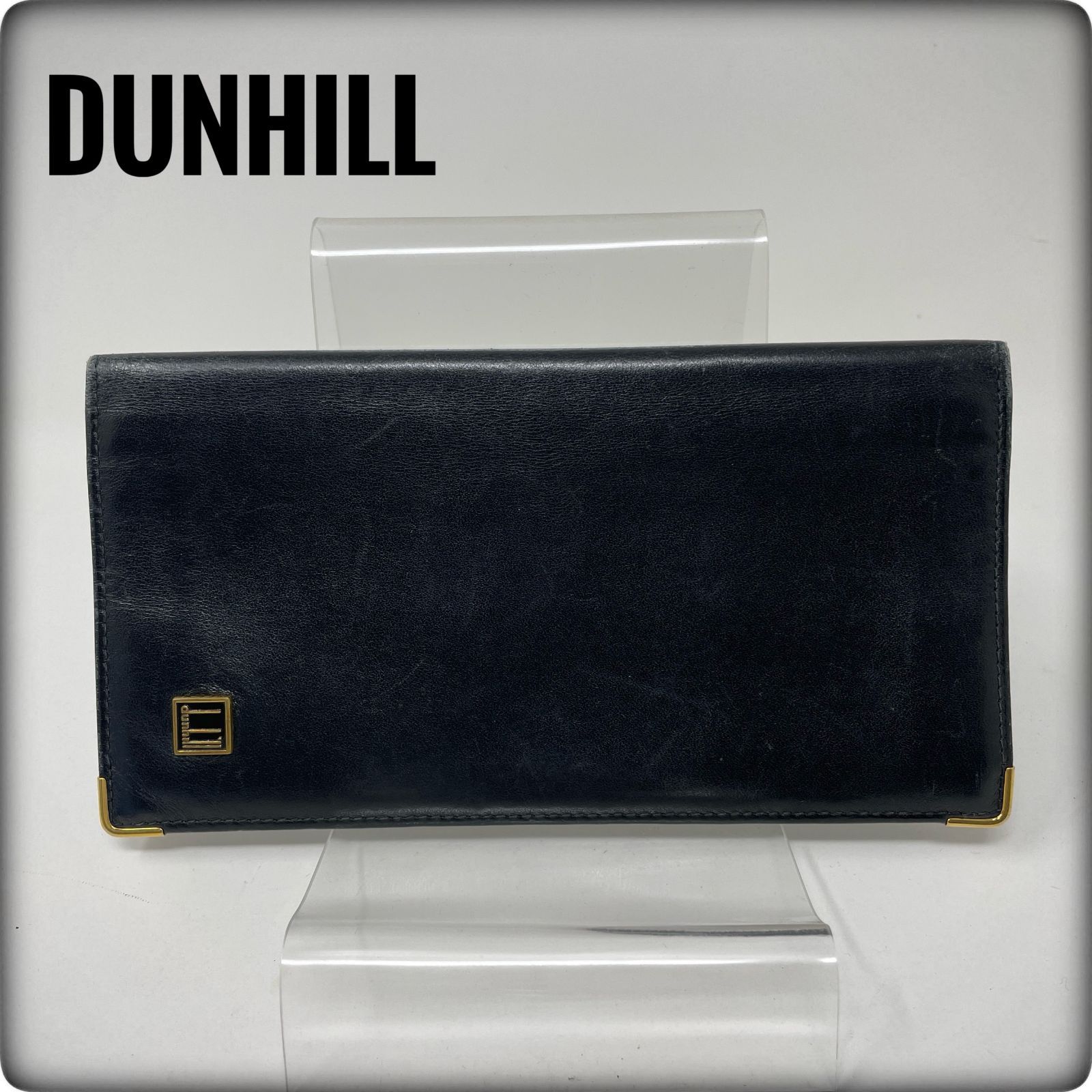 新品　dunhill 長財布 　札入れ 楽天市場】【未使用品】【財布】dunhill ダンヒル 2つ折長札入れ 二