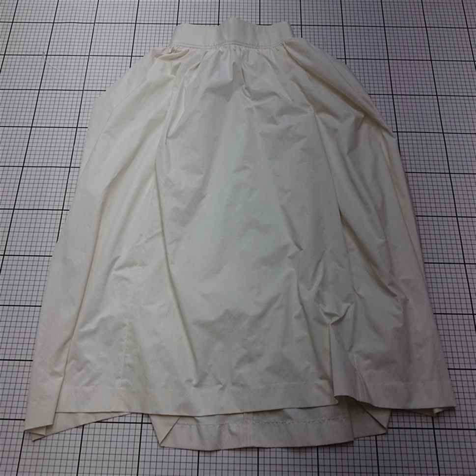 ⊂ ワーシー WERTHY 22 AW WE 009 WH S 撥水バルーンスカート ホワイト系 レディース E