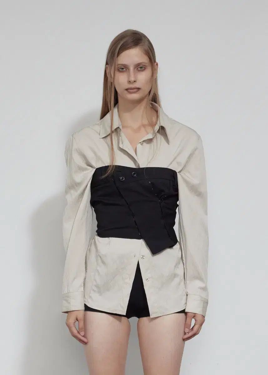 BOHEMSEO ボヘミアンソウル HOOKED LAP ビスチェ ブラック