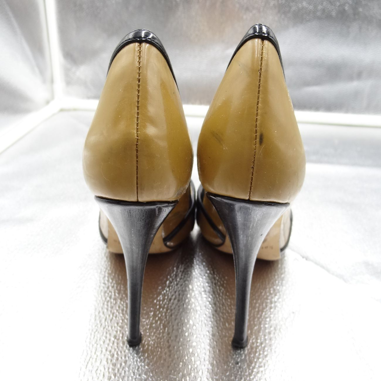 katespade ケイトスペード パンプス ブラウン ブラック リボン