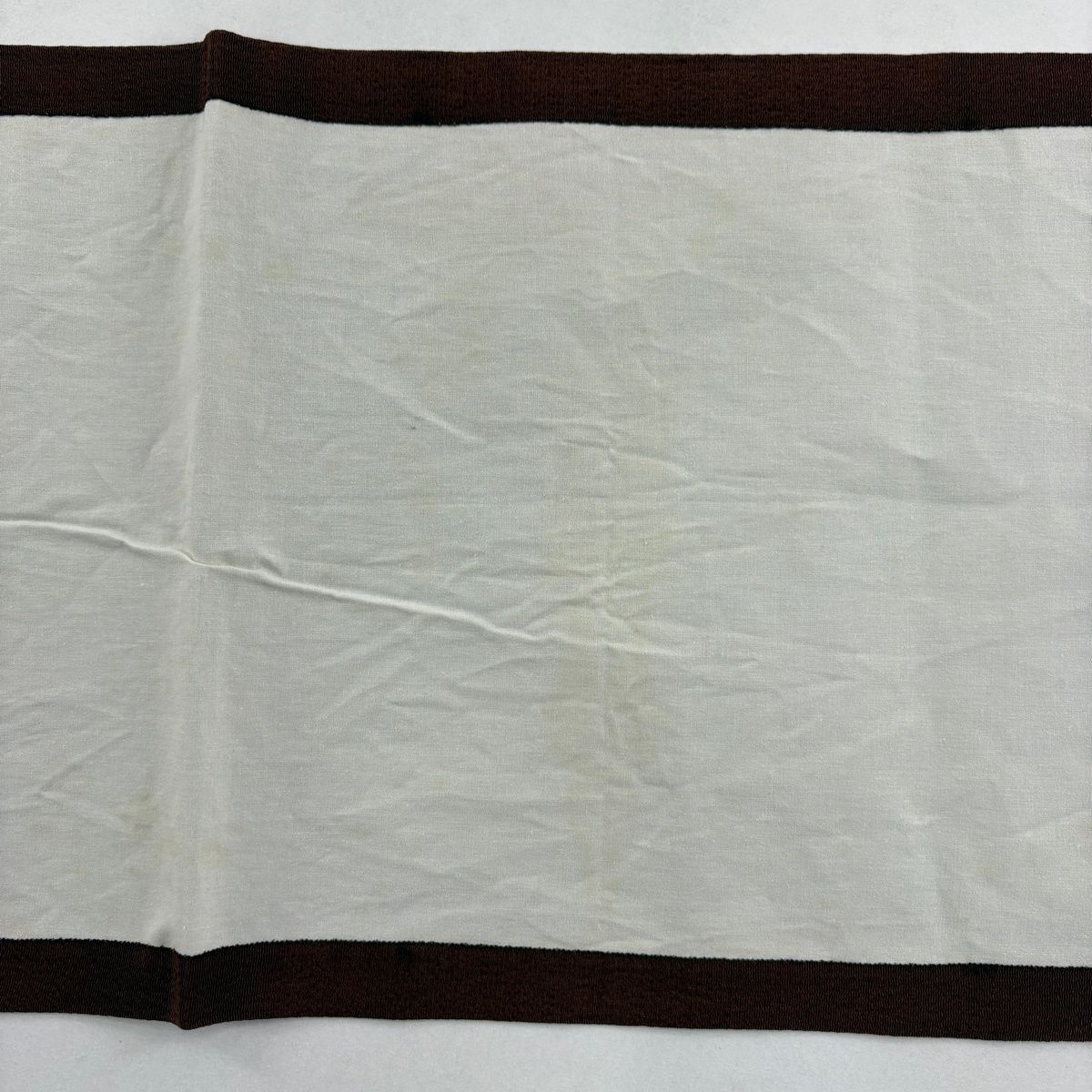  開き名古屋帯 人間国宝 羽田登喜男 落款 鴛鴦 桜 金銀彩 焦茶色 正絹 名古屋帯 帯