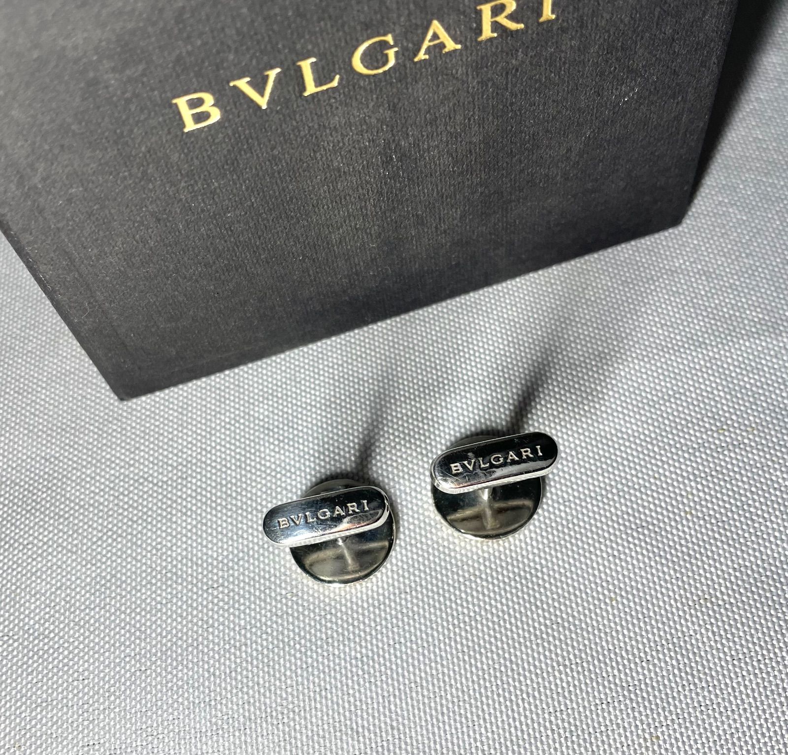 BVLGARI ブルガリ B-ZERO ロゴ ゴールドメタリック & スターリング